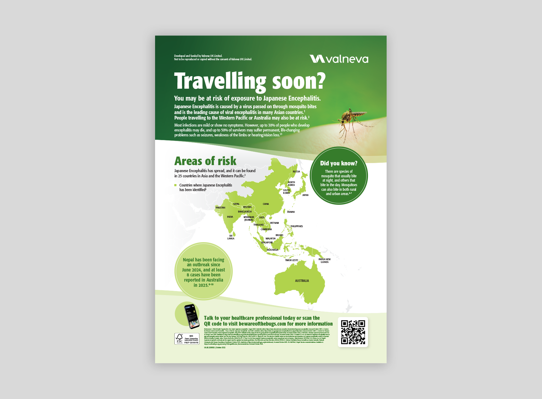 Consumer Awareness Poster (Japanese Encephalitis)